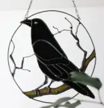 Gothic Horror Home Decoration Halloween Ghost Window Wall Hanging tag1