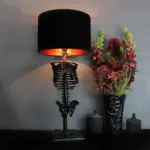 Gothic Skeleton Table Lamp tag1