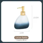 GradientCeramicBathroomWashSet Homeko1