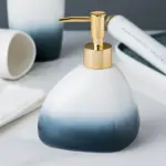 GradientCeramicBathroomWashSet Homeko3