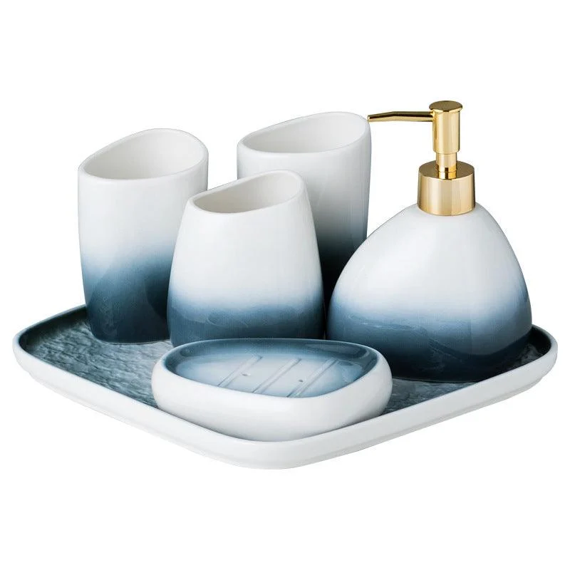 Gradient Ceramic Bathroom Wash Set - Homeko