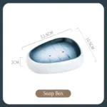 GradientCeramicBathroomWashSet Homeko9