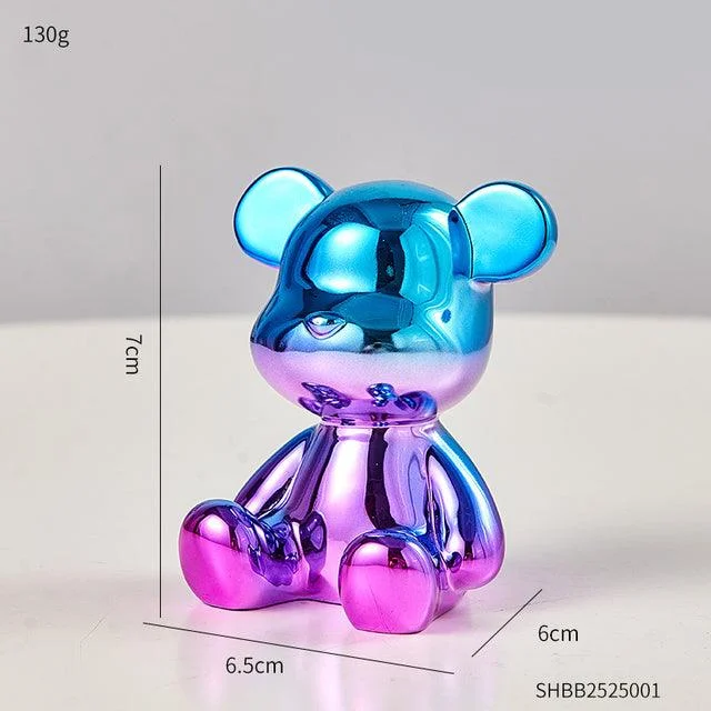 Gradient Mini Bear Decor - Homeko