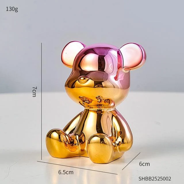 Gradient Mini Bear Decor - Homeko