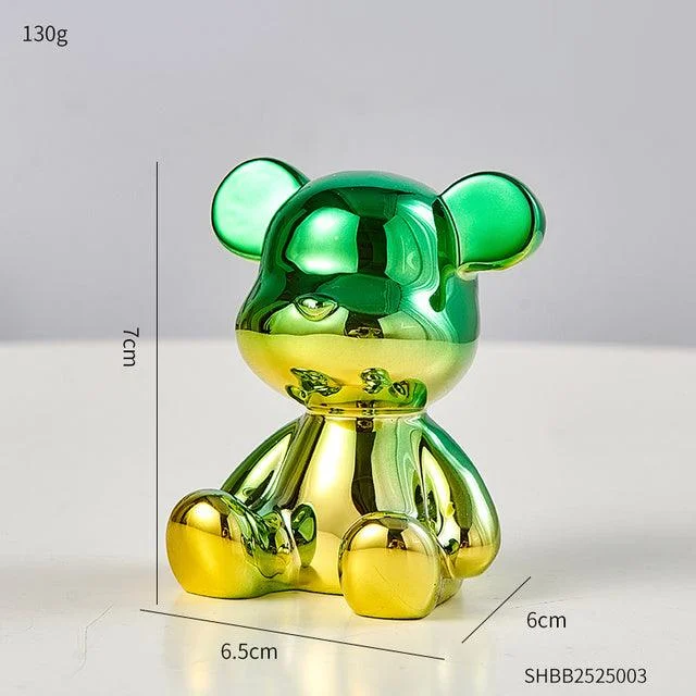 Gradient Mini Bear Decor - Homeko