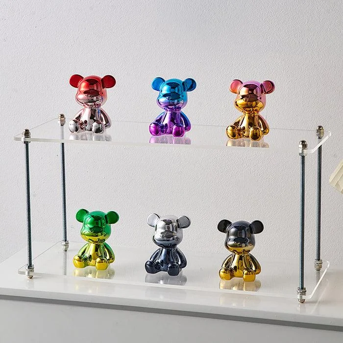 Gradient Mini Bear Decor - Homeko