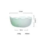 Gradient Coloured Tempered Glass Bowl tag1