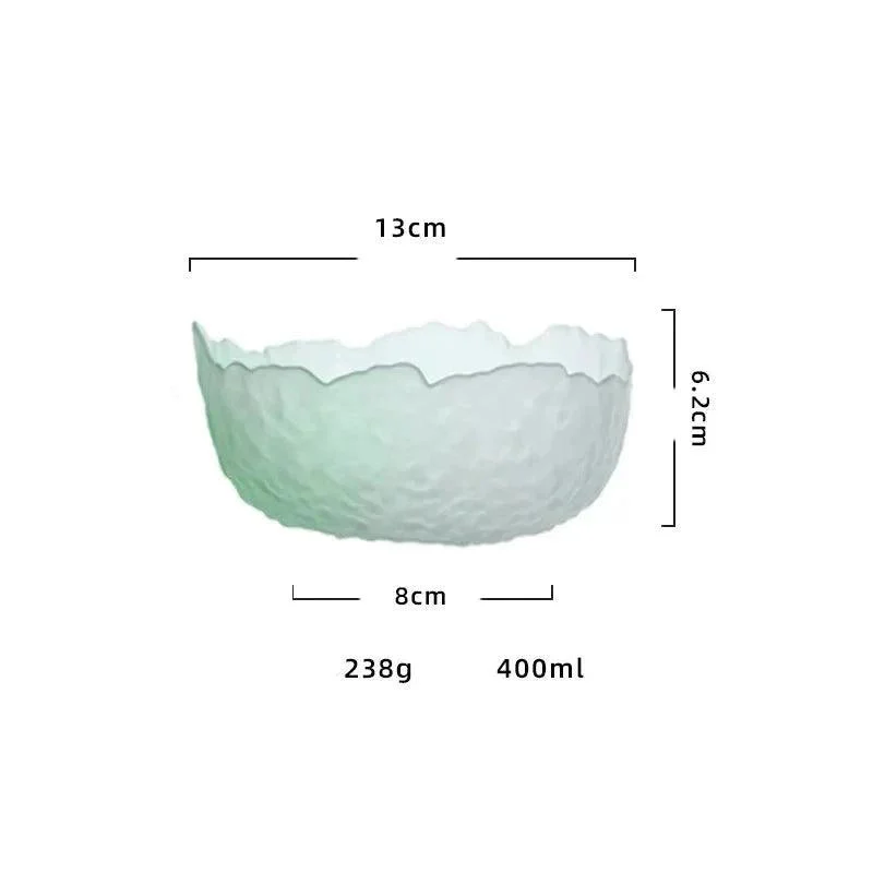 Gradient Coloured Tempered Glass Bowl -  - #tag1#
