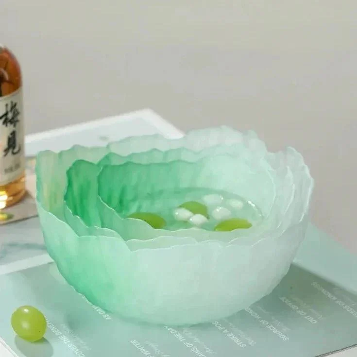 Gradient Coloured Tempered Glass Bowl -  - #tag1#