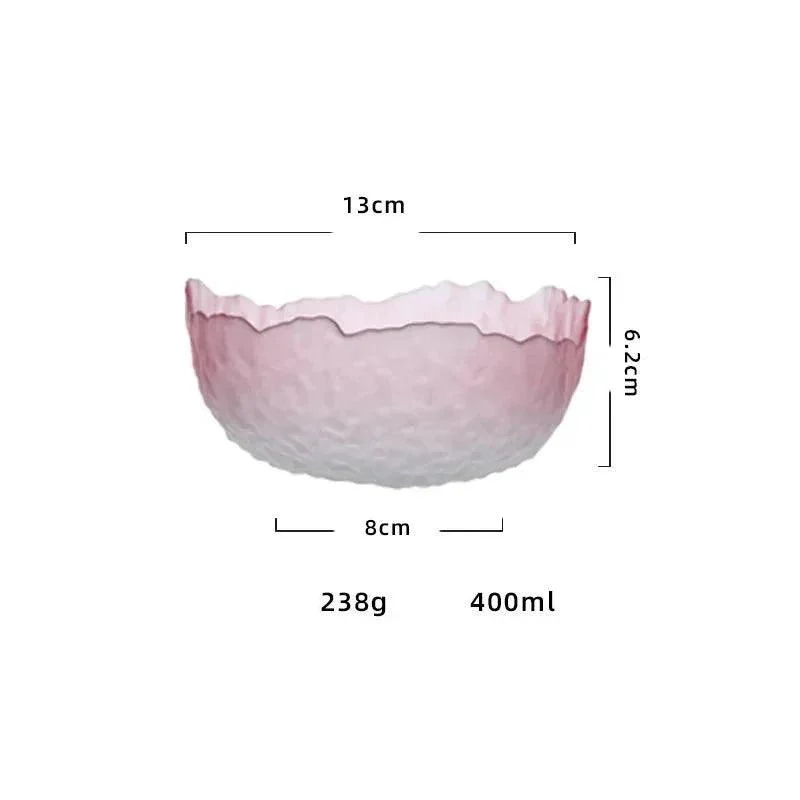 Gradient Coloured Tempered Glass Bowl -  - #tag1#