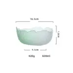Gradient Coloured Tempered Glass Bowl tag1