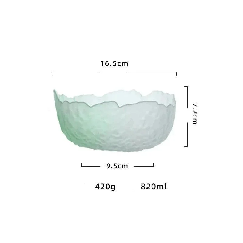 Gradient Coloured Tempered Glass Bowl -  - #tag1#