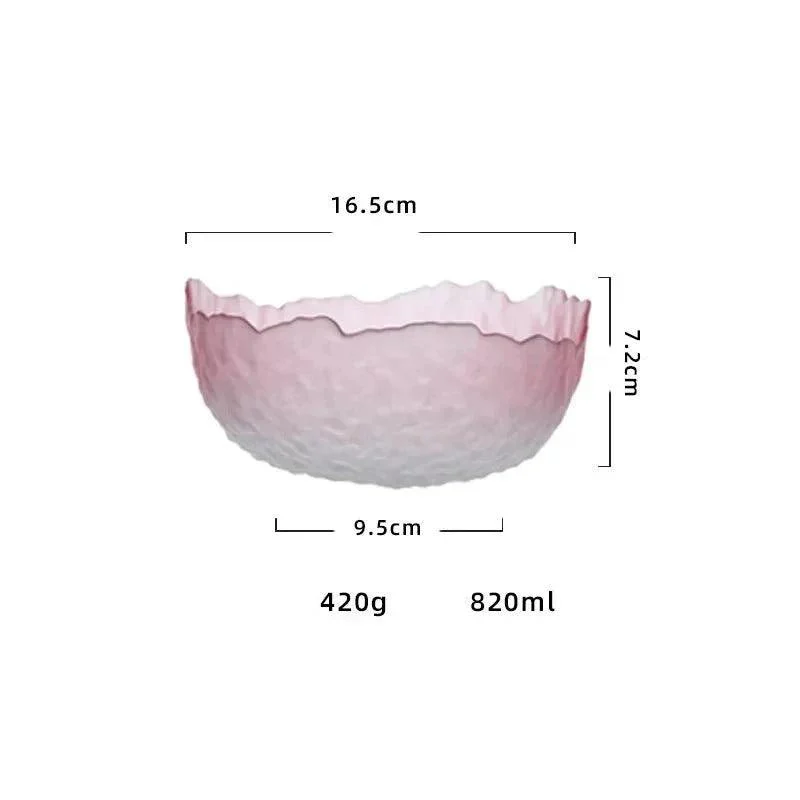 Gradient Coloured Tempered Glass Bowl -  - #tag1#