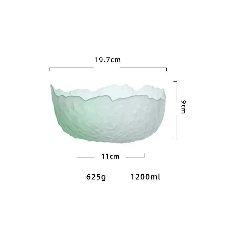 Gradient Coloured Tempered Glass Bowl -  - #tag1#