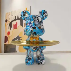 GraffitPaw - Graffiti Bear Figure Key Storage