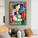 Graffiti Street Art By Pablo Picasso Decorfaure