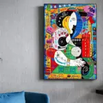 Graffiti Street Art By Pablo Picasso Decorfaure