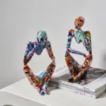 GraffitiBookshelfThinker Homeko6