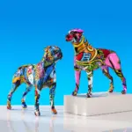 GraffitiDogStatuette Homeko3