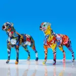 GraffitiDogStatuette Homeko6