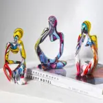 Graffiti Thinker Sculpture