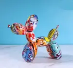 Grafitti Balloon Dog Statue