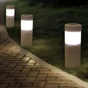 Homeko - Stone Column Lamp