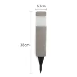 GranitGlanzSteinSaulenlampe EleganteAussenbeleuchtungfurGartenundTerrassexluminamessungen