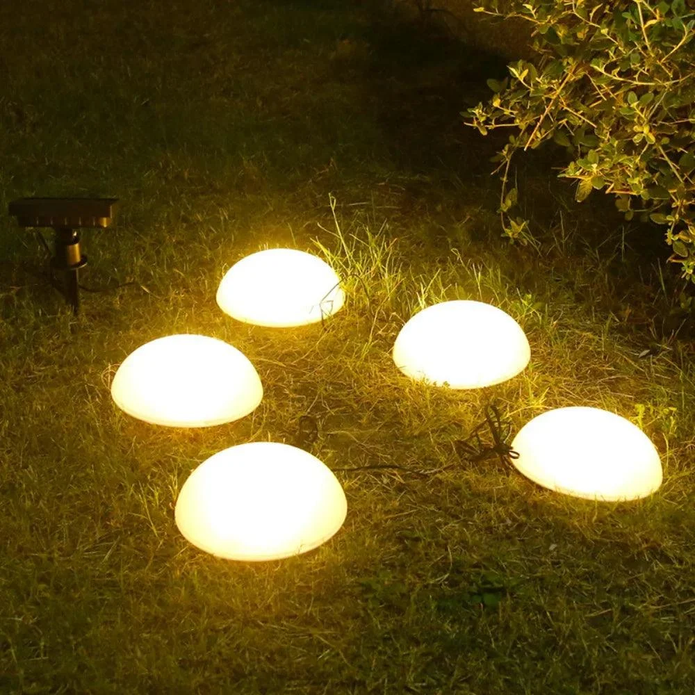 Grass Lamp - SolarSphere - Half Sphere Design - Outdoor Waterproof - 5 pieces -  - #tag1#