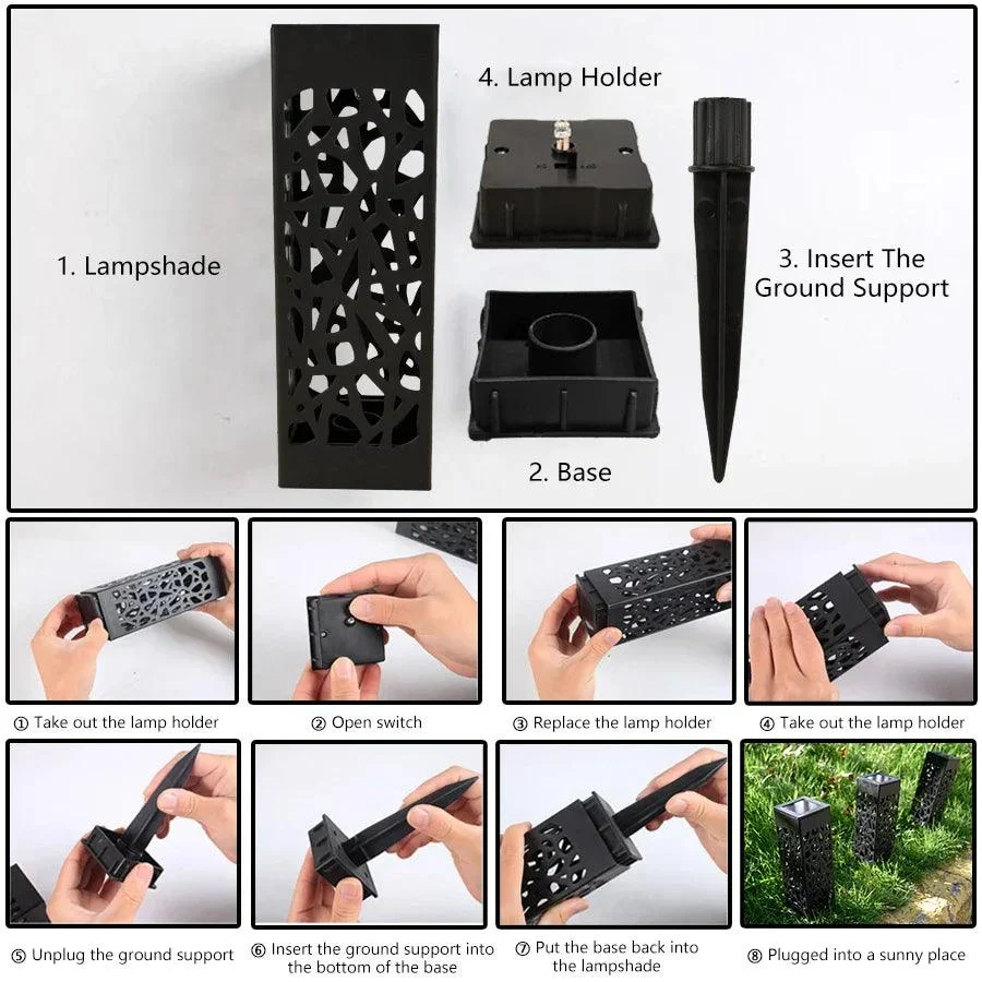 Grass Light - SolarGlow - LED Solar Power - Waterproof Path -  - #tag1#