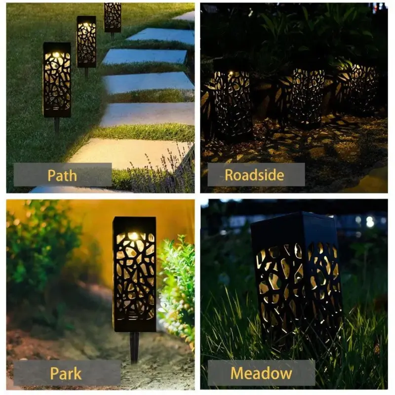 Grass Light SolarGlow LED Solar Power Waterproof Path tag1