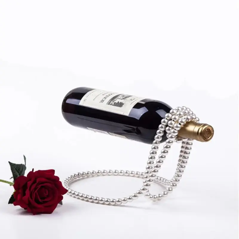 GravityDefyingPearlNecklaceWineRack Homeko3