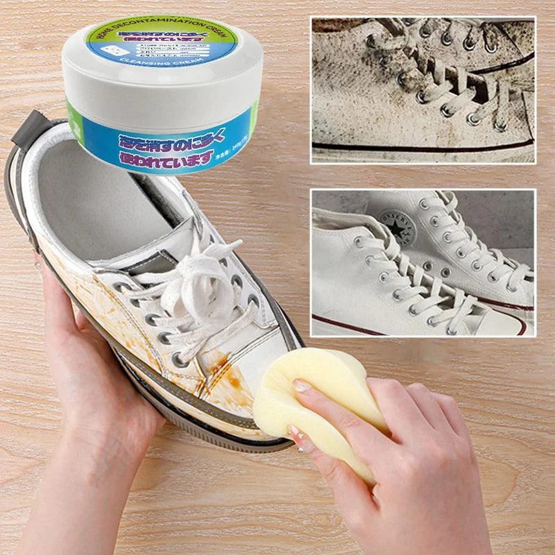 Grease Cleansing Cream for White Shoes -  - #tag1#