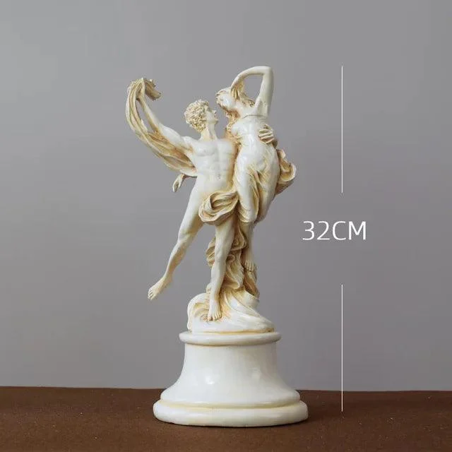 Greek God Love Angle Resin Sculptures and Statues Wedding Gift Home Decor - 