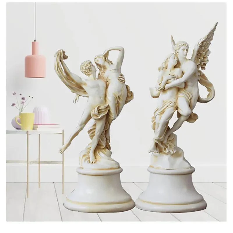 Greek God Love Angle Resin Sculptures and Statues Wedding Gift Home Decor -