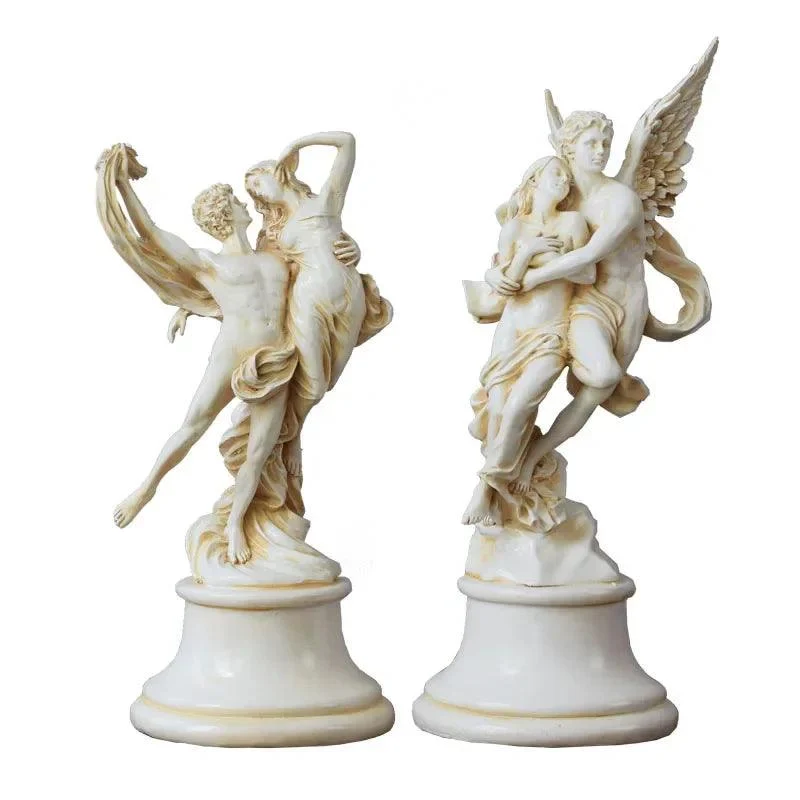 Greek God Love Angle Resin Sculptures and Statues Wedding Gift Home Decor -