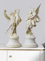 Greek God Love Angle Resin Sculptures and Statues Wedding Gift Home Decor