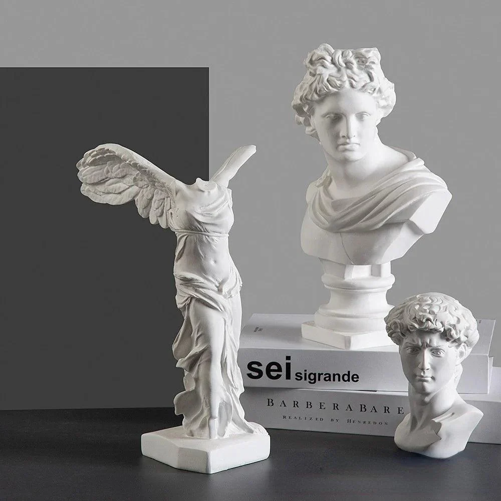 Greek Goddess of Victory Resin Angel Sculptures and Statues Figurine Decoration -