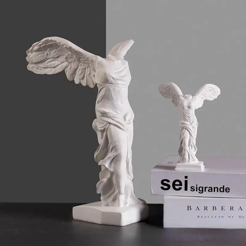 Greek Goddess of Victory Resin Angel Sculptures and Statues Figurine Decoration
