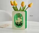 Green-Blue_Flower_Acrylic_Book_Vase_-_-4198267 Green Blue Flower Acrylic Book Vase