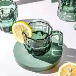Green Cactus Transparent Stackable Coffee Mug tag1