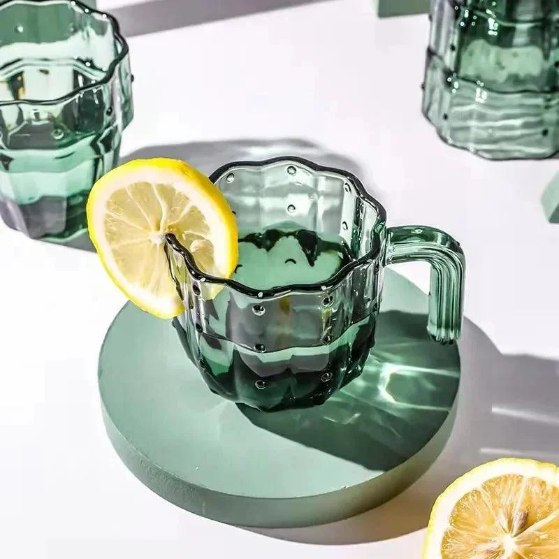 Green Cactus Transparent Stackable Coffee Mug -  - #tag1#