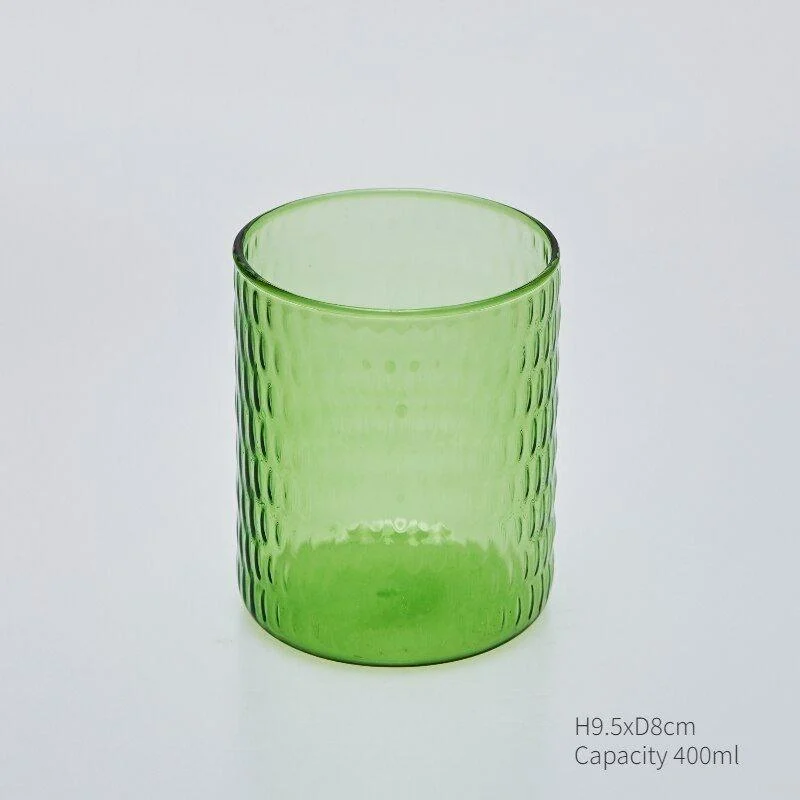 Green Glass Teacup & Saucer Sets -  - #tag1#