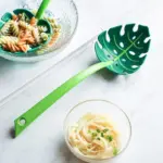 Green Leaf Colander tag1