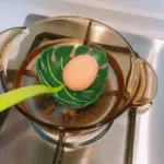 Green Leaf Colander tag1