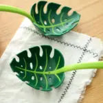 Green Leaf Colander tag1