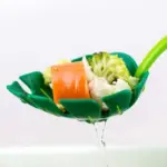 Green Leaf Colander tag1