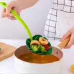 Green Leaf Colander tag1