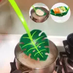 Green Leaf Colander tag1