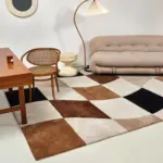 Green_Purple_Modern_Living_Room_Rug_Checkered_board_Carpet_Thickening_Bedroom_-_-4198170 Green Purple Modern Living Room Rug Checkered board Carpet Thickening Bedroom